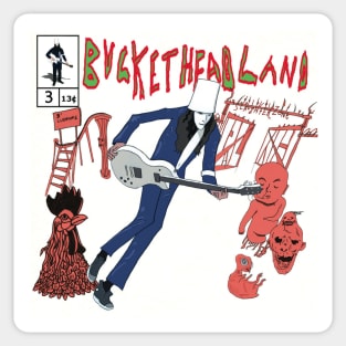 Buckethead Pikes #3 Sticker